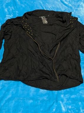 🖤⚡ Rebel Classic: Warehouse One Black Studded Shirt ⚡🖤